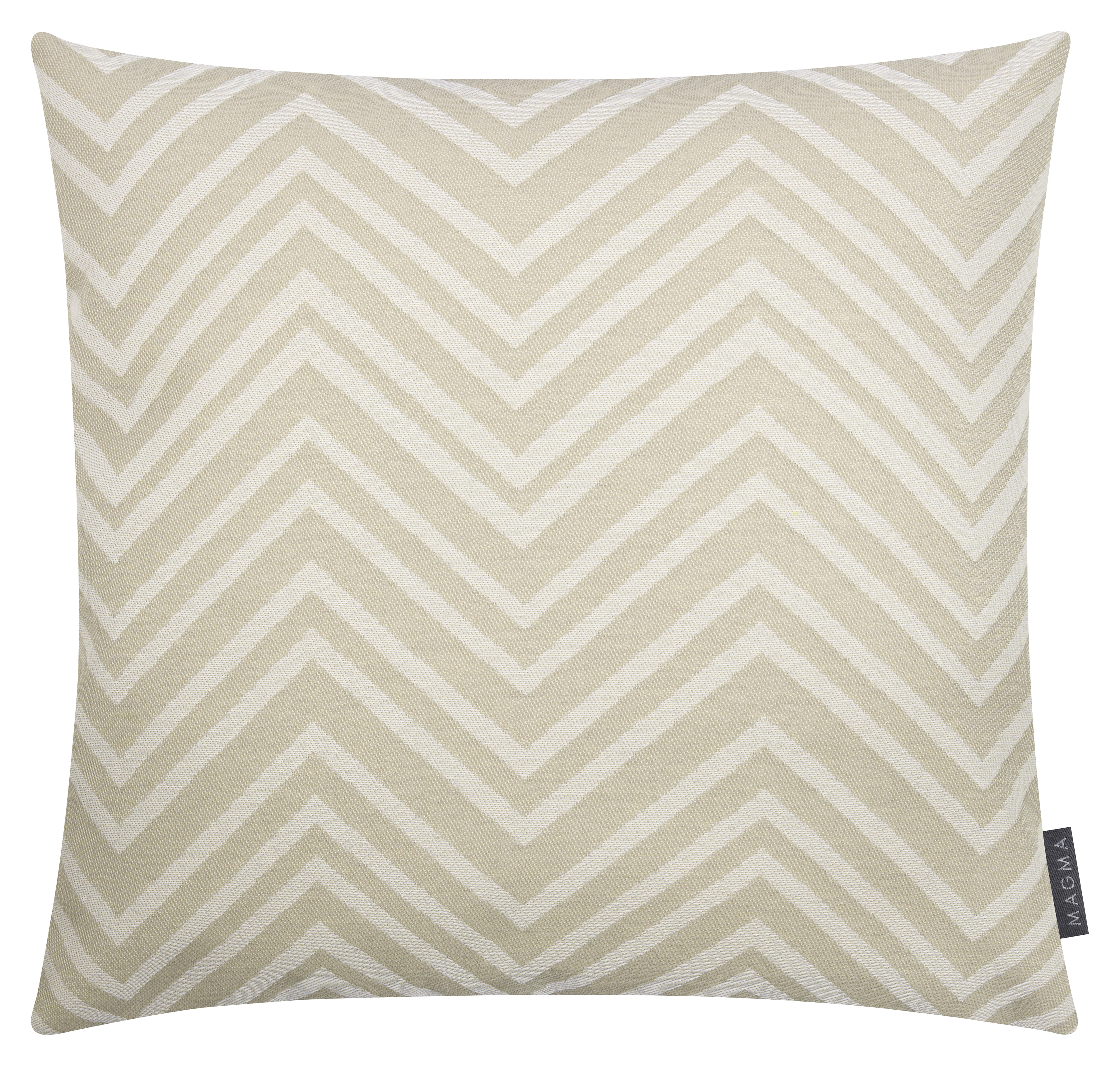 Housses de coussin zigzag sable outdoor Dralon- Lot de 2- 50x50 Housses de coussin zigzag sable outdoor Dralon- Lot de 2- 50x50