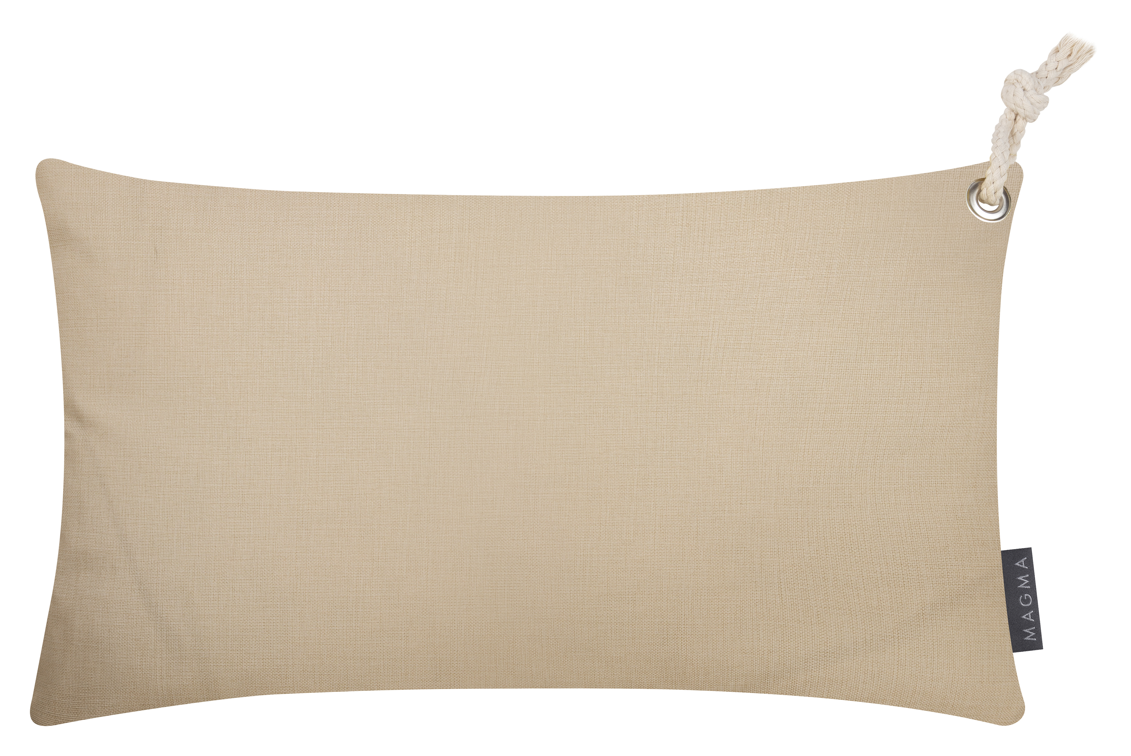 Housses de coussin outdoor avec corde sable - Lot de 2 - 50x30