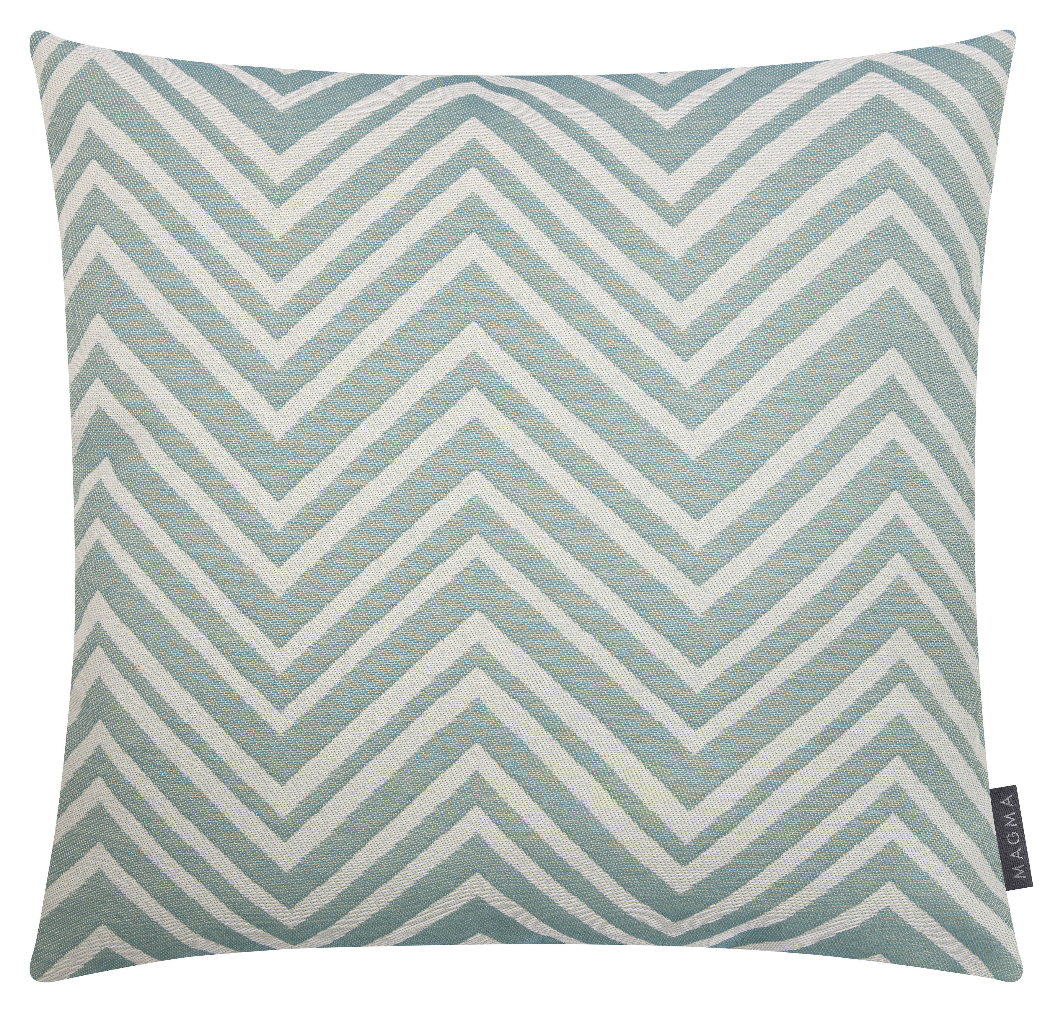 Housses de coussin zigzag bleu outdoor Dralon - Lot de 2 - 40x40 Housses de coussin zigzag bleu outdoor Dralon - Lot de 2 - 40x40