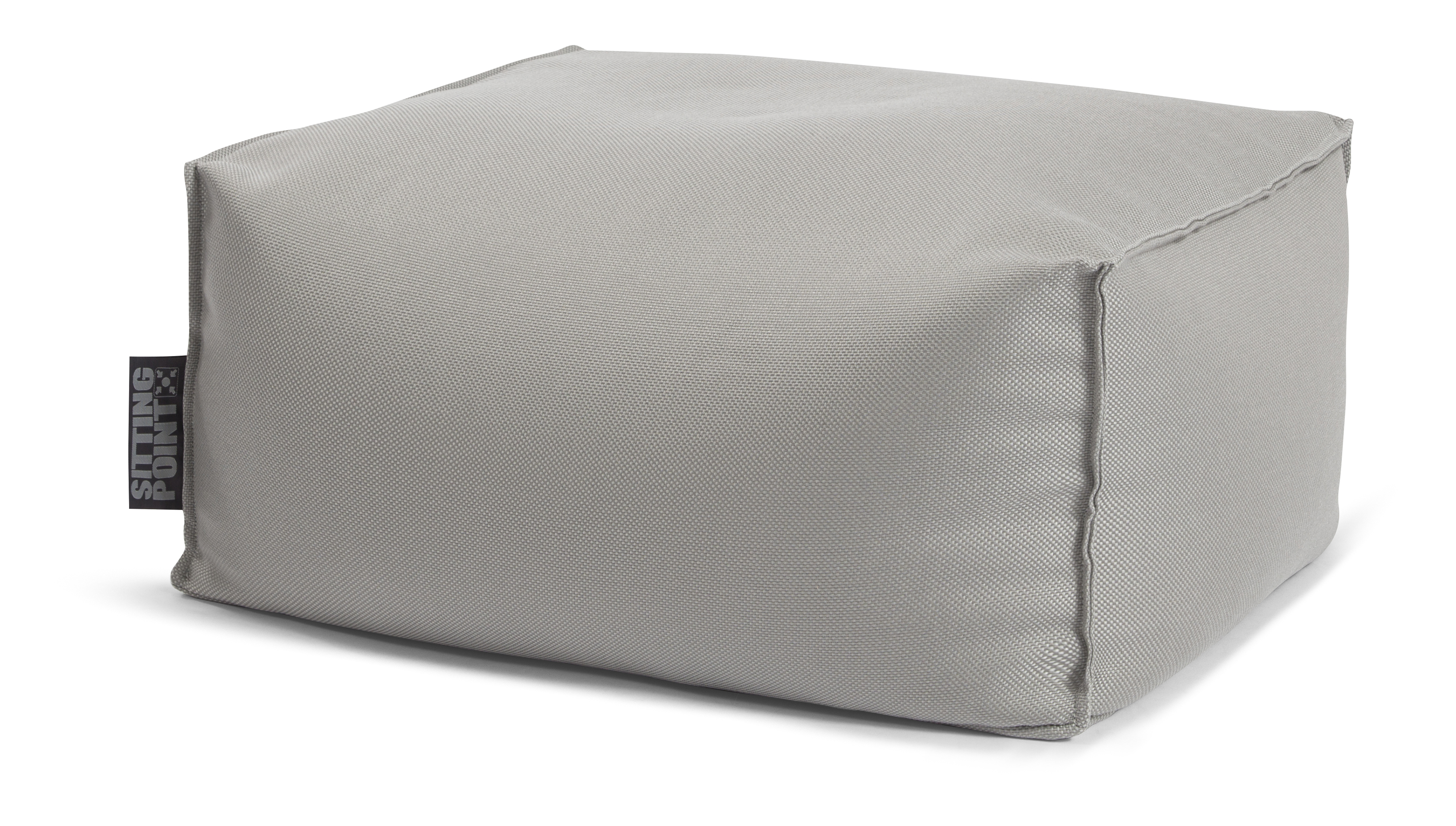 Pouf repose-pieds outdoor gris 55x65x35 Pouf repose-pieds outdoor gris 55x65x35