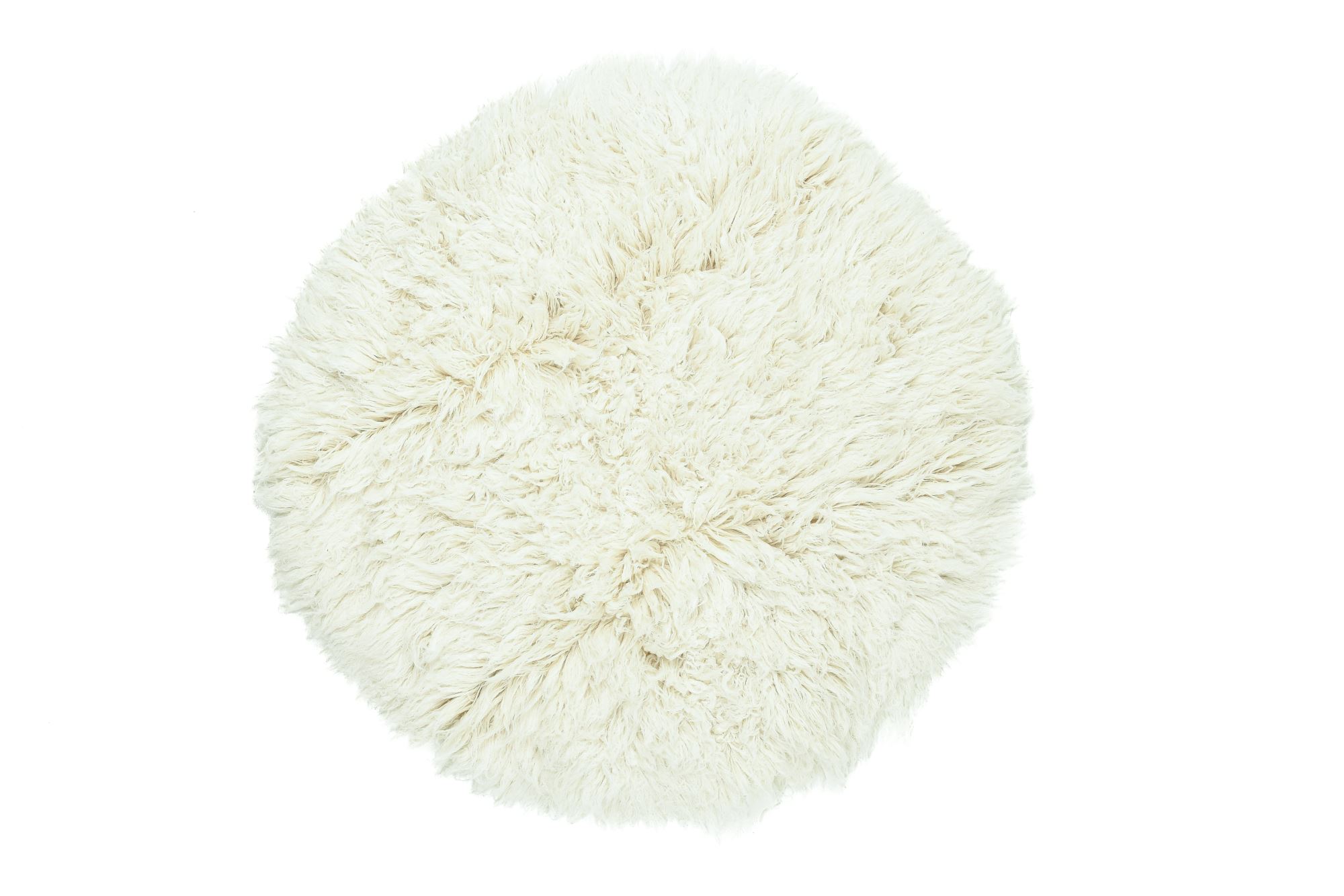 Tapis tissé à la main en laine naturelle Natural D100