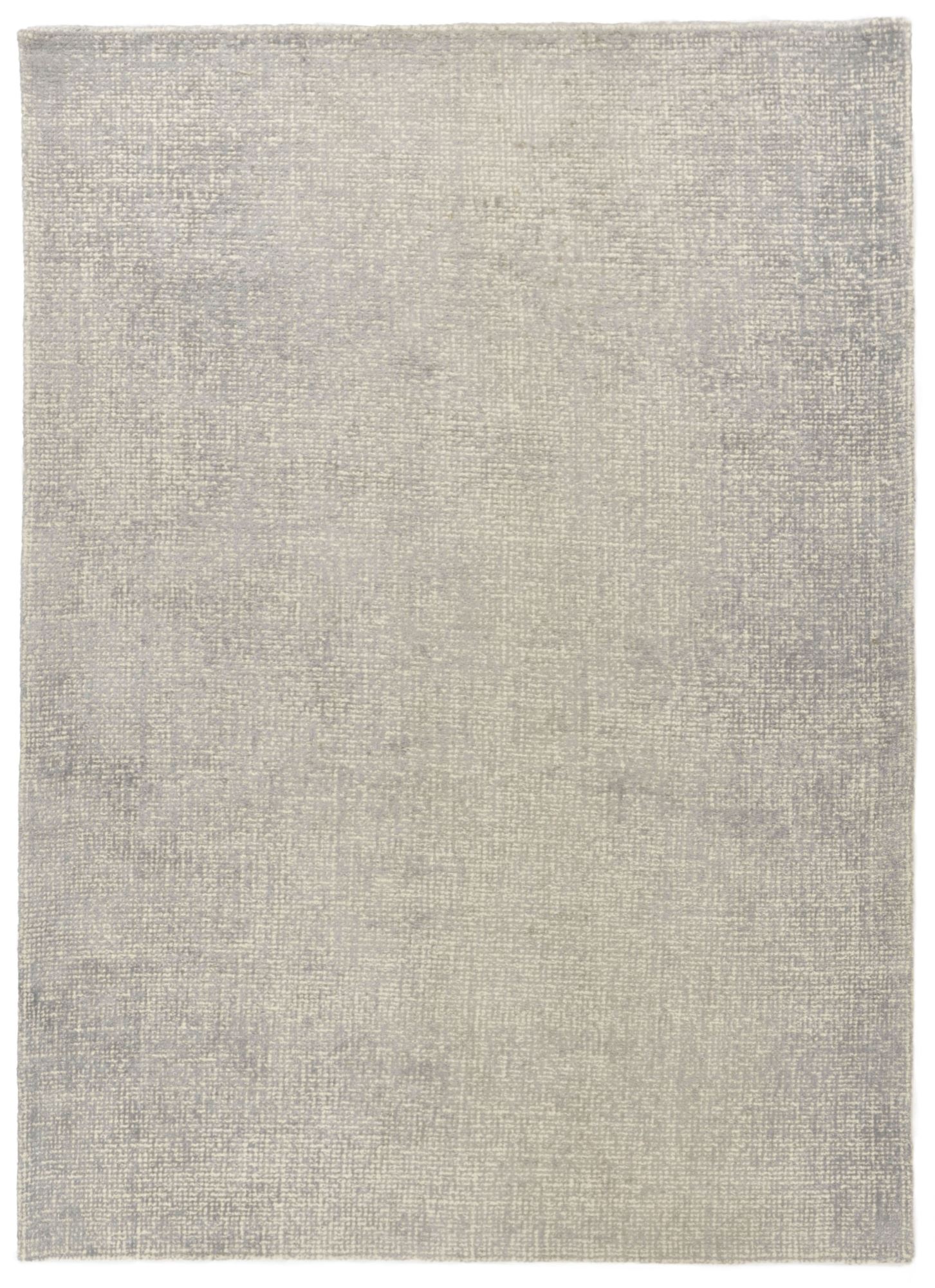 Tapis structure en viscose Argent 65x135 Tapis structure en viscose Argent 65x135