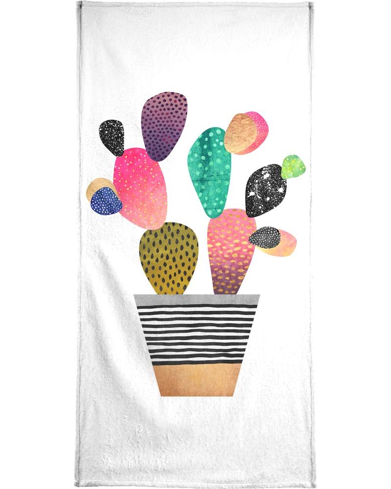 Serviette de bain en éponge-velours en Jaune & Noir/40x80 Serviette de bain en éponge-velours en Jaune & Noir/40x80