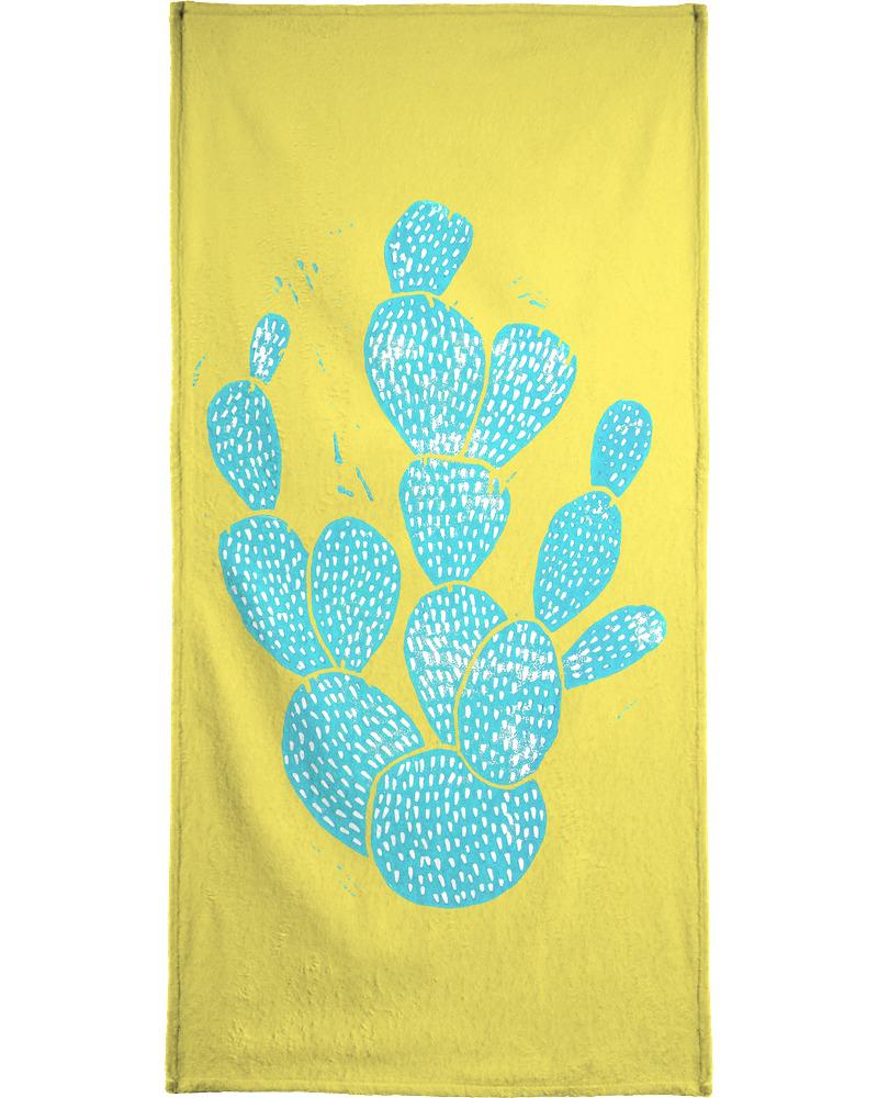 Serviette de bain en éponge-velours en Bleu/40x80 Serviette de bain en éponge-velours en Bleu/40x80