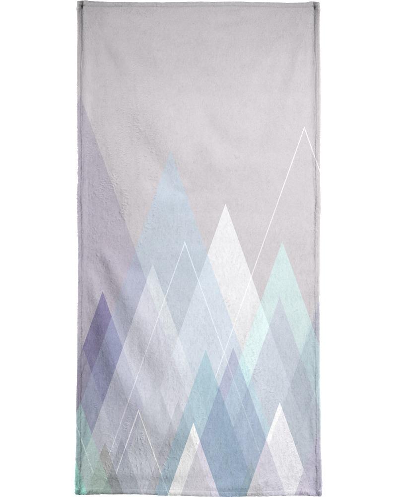 Serviette de bain en éponge-velours en Gris/40x80 Serviette de bain en éponge-velours en Gris/40x80