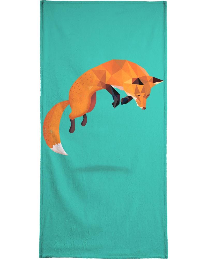 Serviette de bain en éponge-velours en Bleu & /40x80 Serviette de bain en éponge-velours en Bleu & /40x80