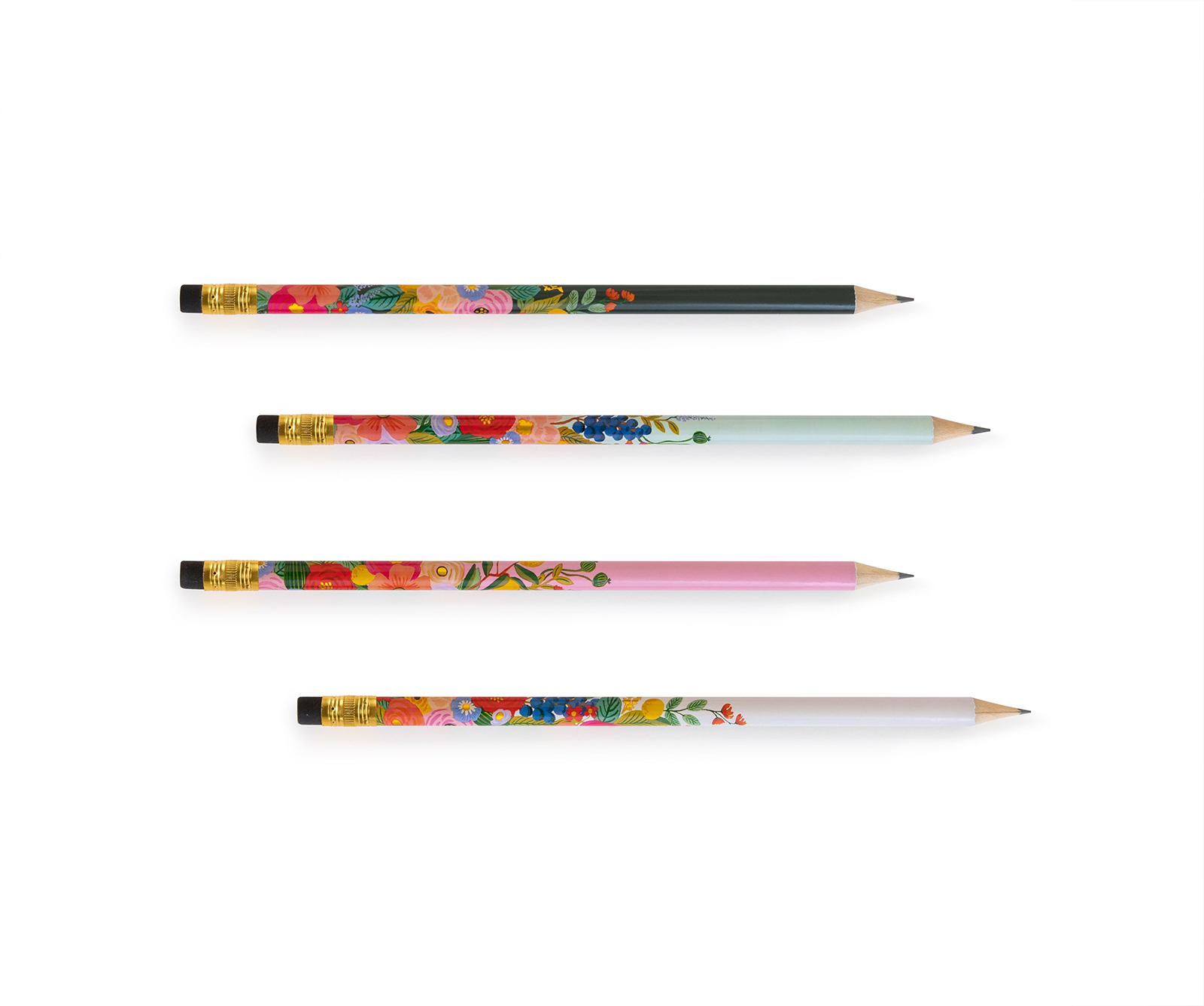 Set 12 crayons papier garden party (photo) Set 12 crayons papier garden party