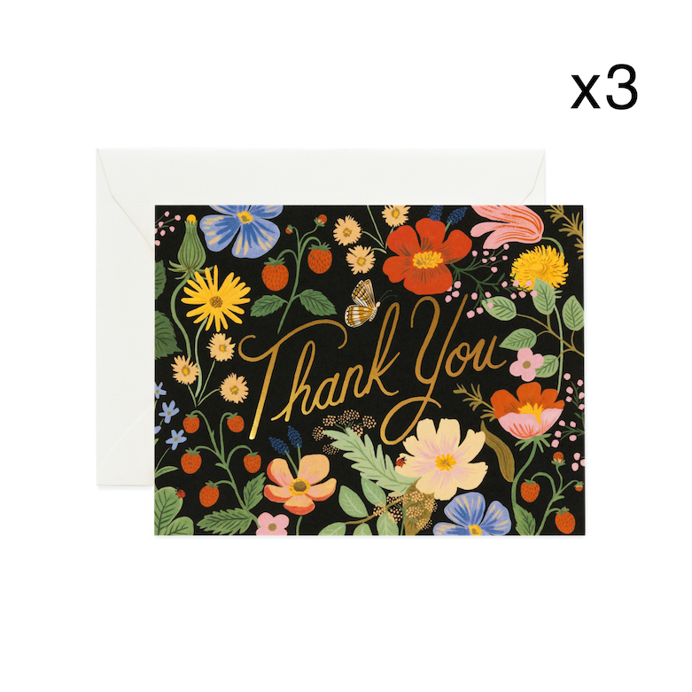 Lot 3 cartes thank you Lot 3 cartes thank you