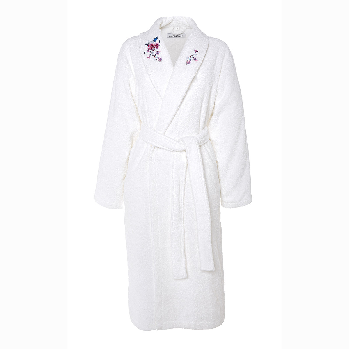 Peignoir coton s blanc (photo) Peignoir coton s blanc