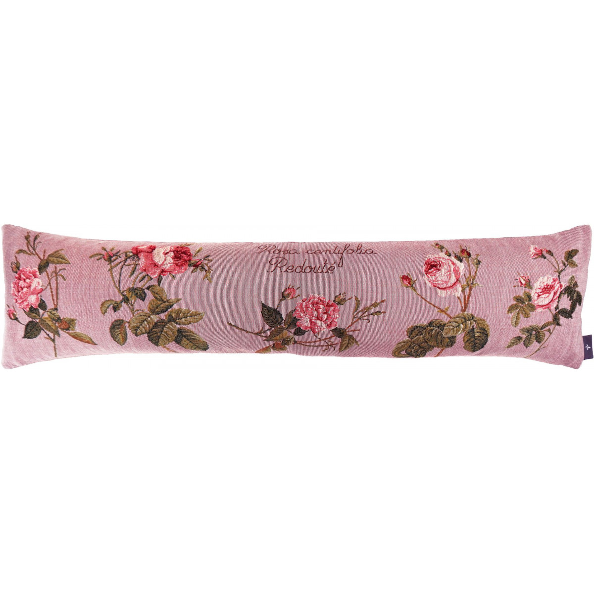 Coussin roses de redouté made in france rose 25x90 Coussin roses de redouté made in france rose 25x90