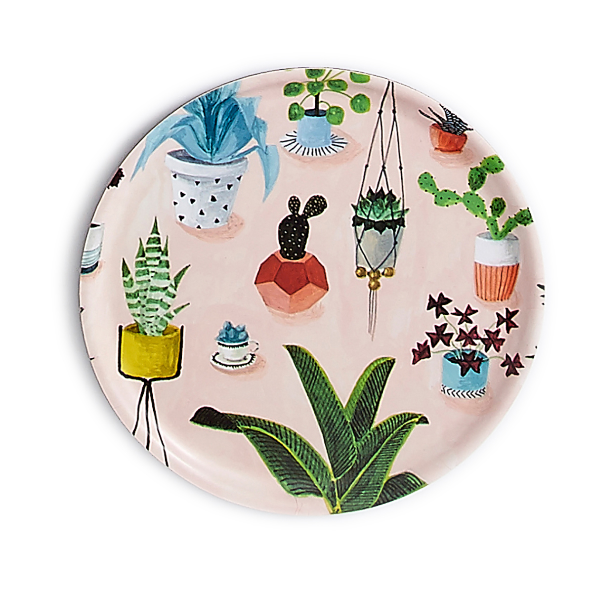 Plateau en bois rond Urban Jungle 35cm
