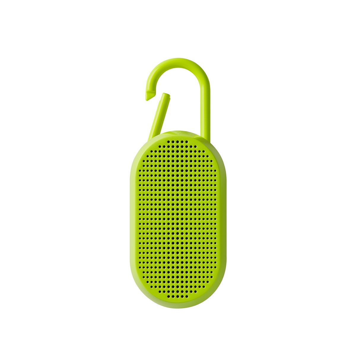 Enceinte bluetooth avec mousqueton en ABS jaune Enceinte bluetooth avec mousqueton en ABS jaune