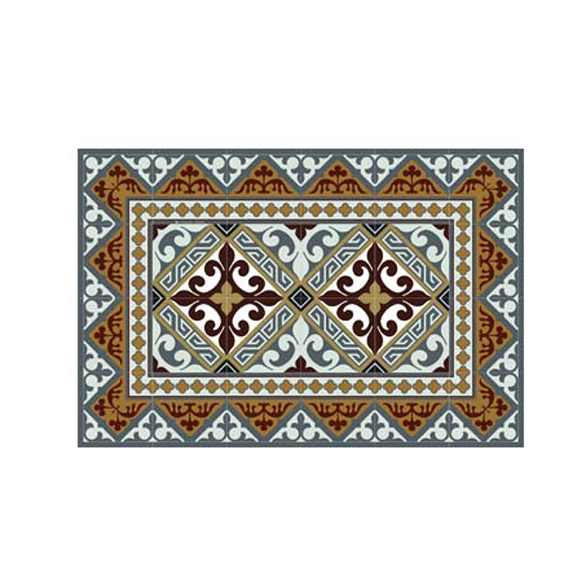 Dessous de plat en mdf noir marron 20x30 Dessous de plat en mdf noir marron 20x30