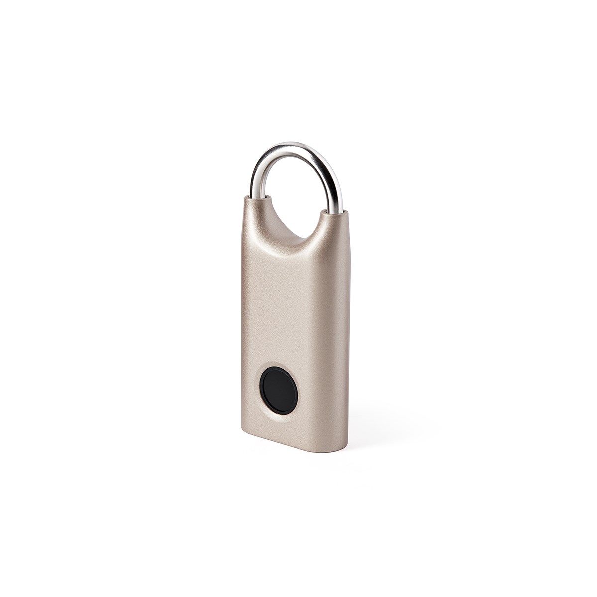 Cadenas biométrique empreintes digital en Acier inoxydable Or (photo) Cadenas biométrique empreintes digital en Acier inoxydable Or