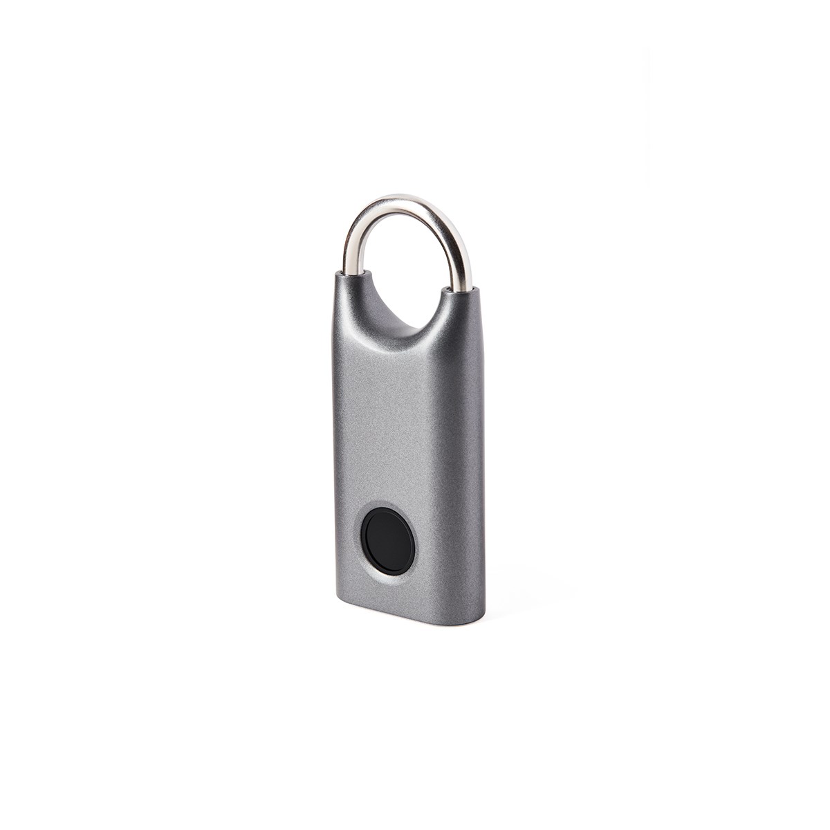 Cadenas biométrique empreintes digital en Acier inoxydable Gris (photo) Cadenas biométrique empreintes digital en Acier inoxydable Gris