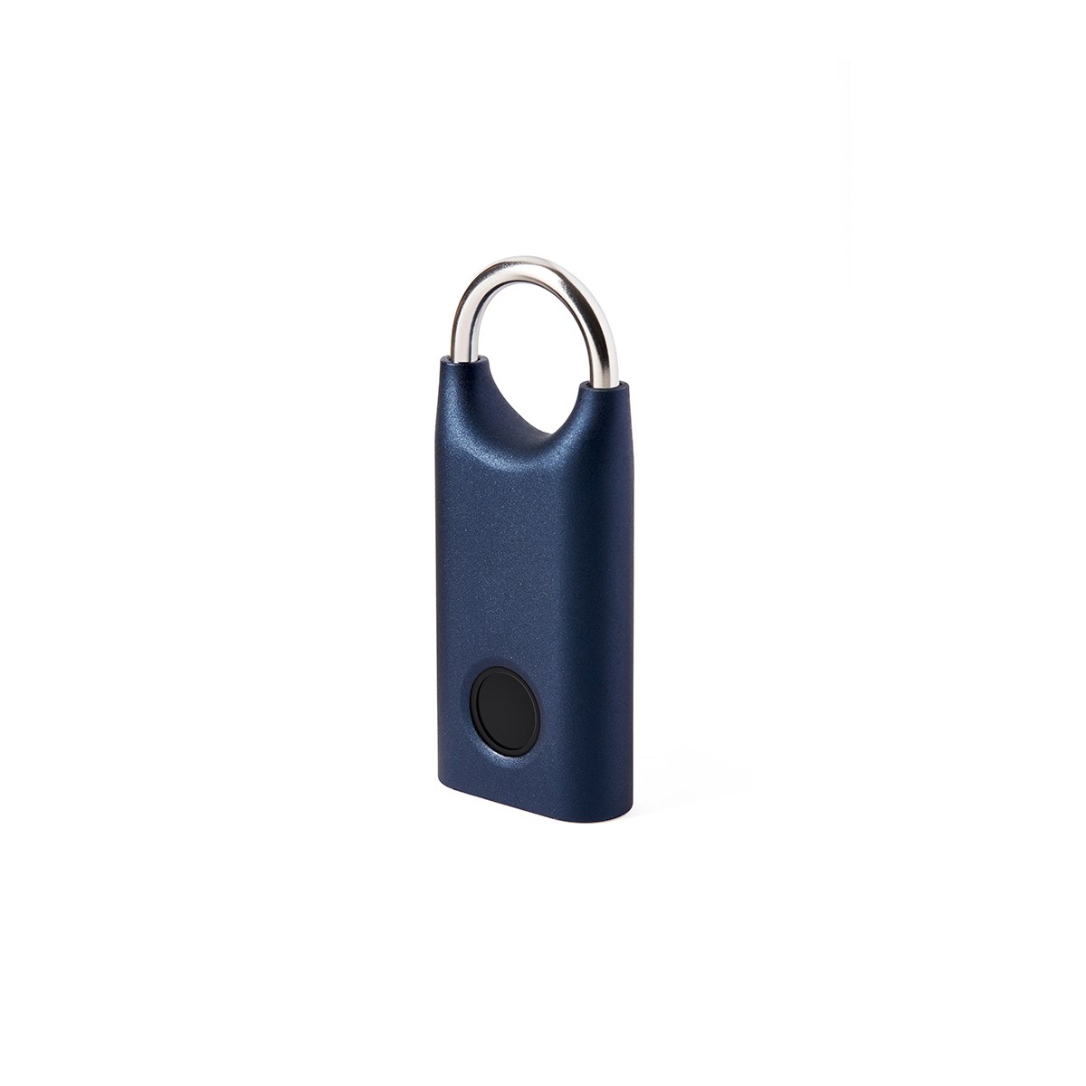 Cadenas biométrique empreintes digital en Acier inoxydable Bleu nuit (photo) Cadenas biométrique empreintes digital en Acier inoxydable Bleu nuit