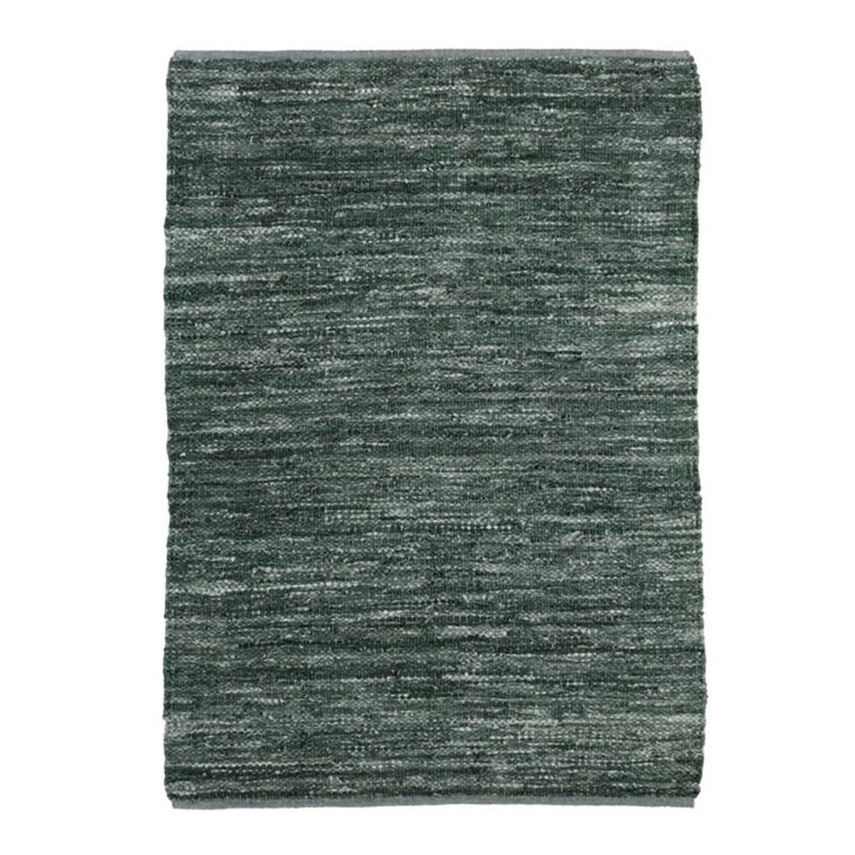 Tapis en cuir tressé bleu gris 120x170 Tapis en cuir tressé bleu gris 120x170