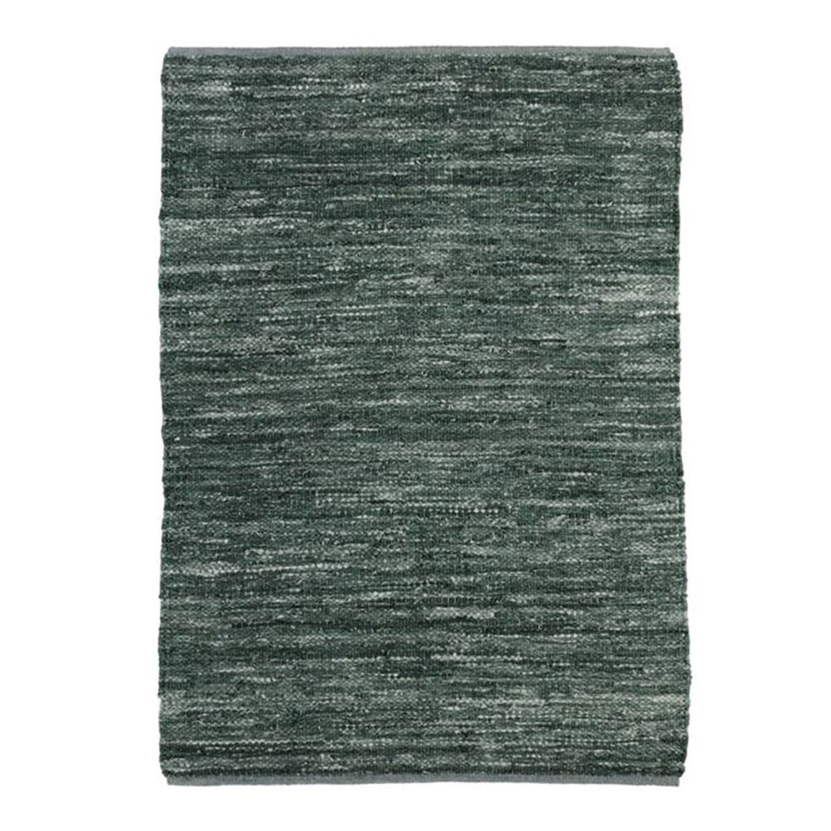 Tapis en cuir tressé bleu gris 160x230 Tapis en cuir tressé bleu gris 160x230