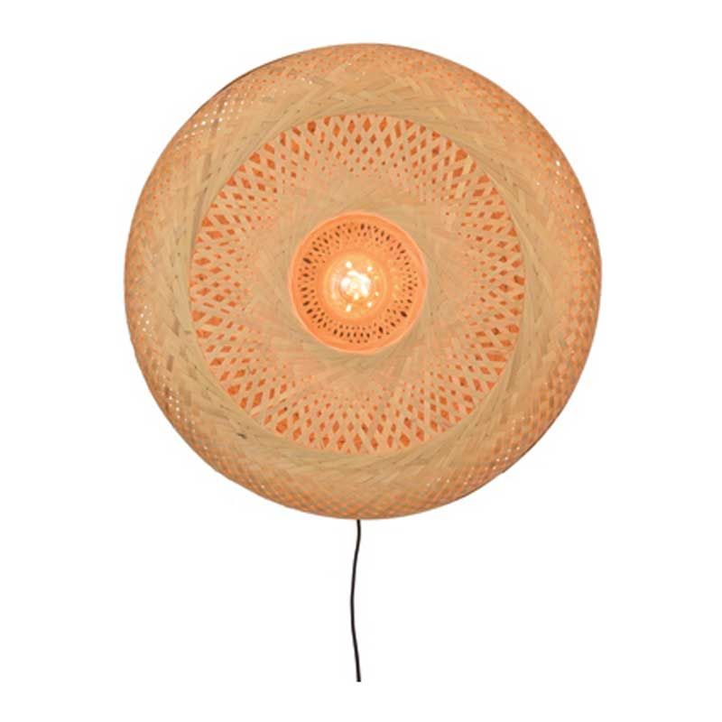 Applique murale en bambou naturel D60 Applique murale en bambou naturel D60