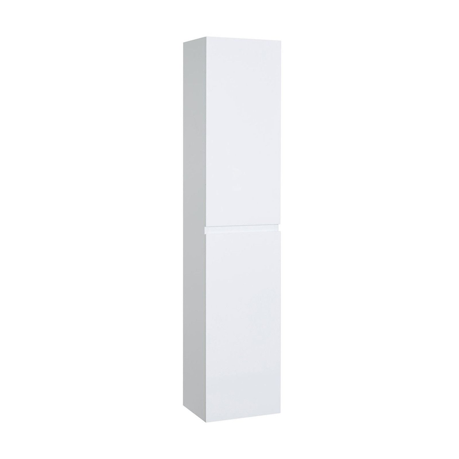 colonne de salle de bain à suspendre 140cm  blanc