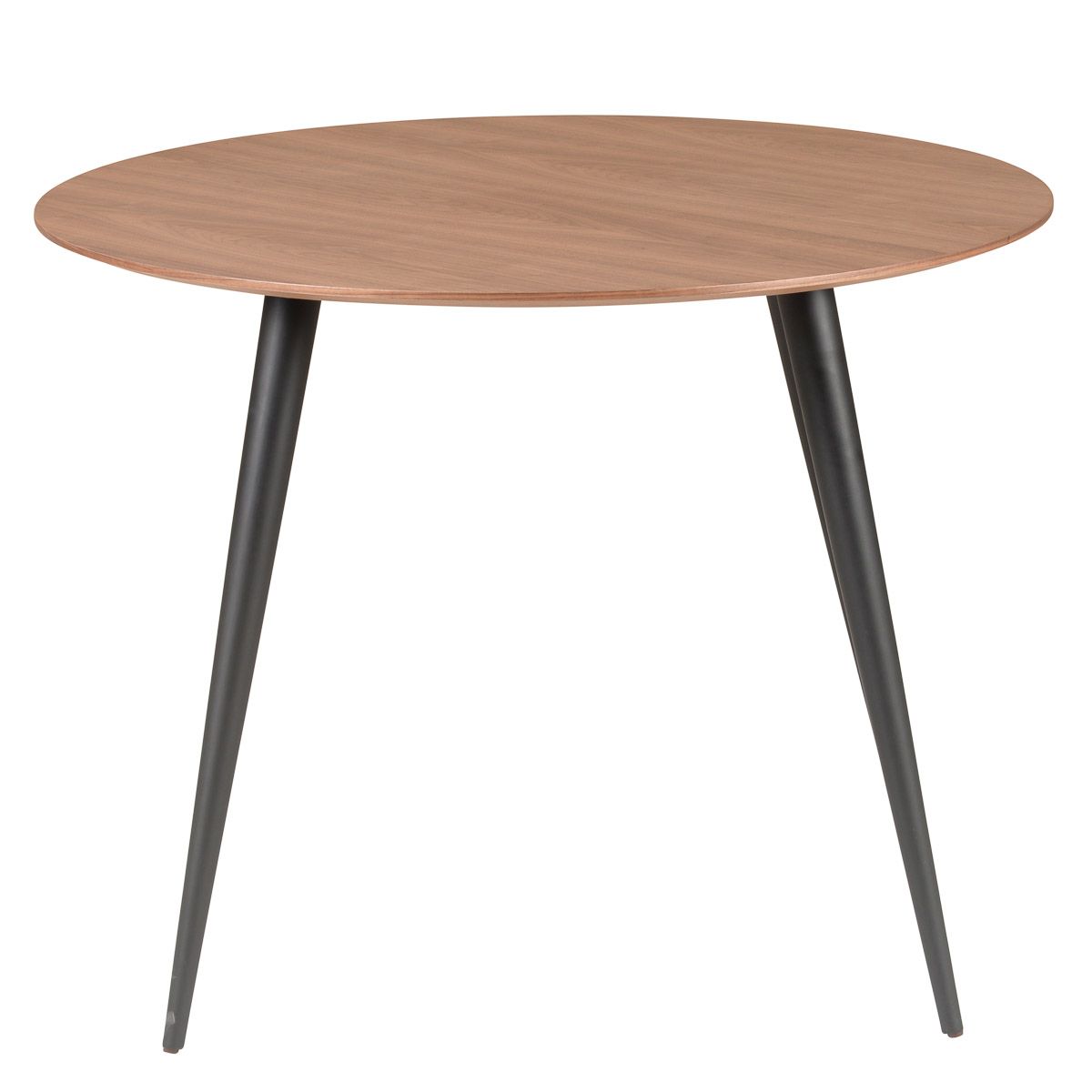 Table repas ronde 100 cm en noyer Table repas ronde 100 cm en noyer