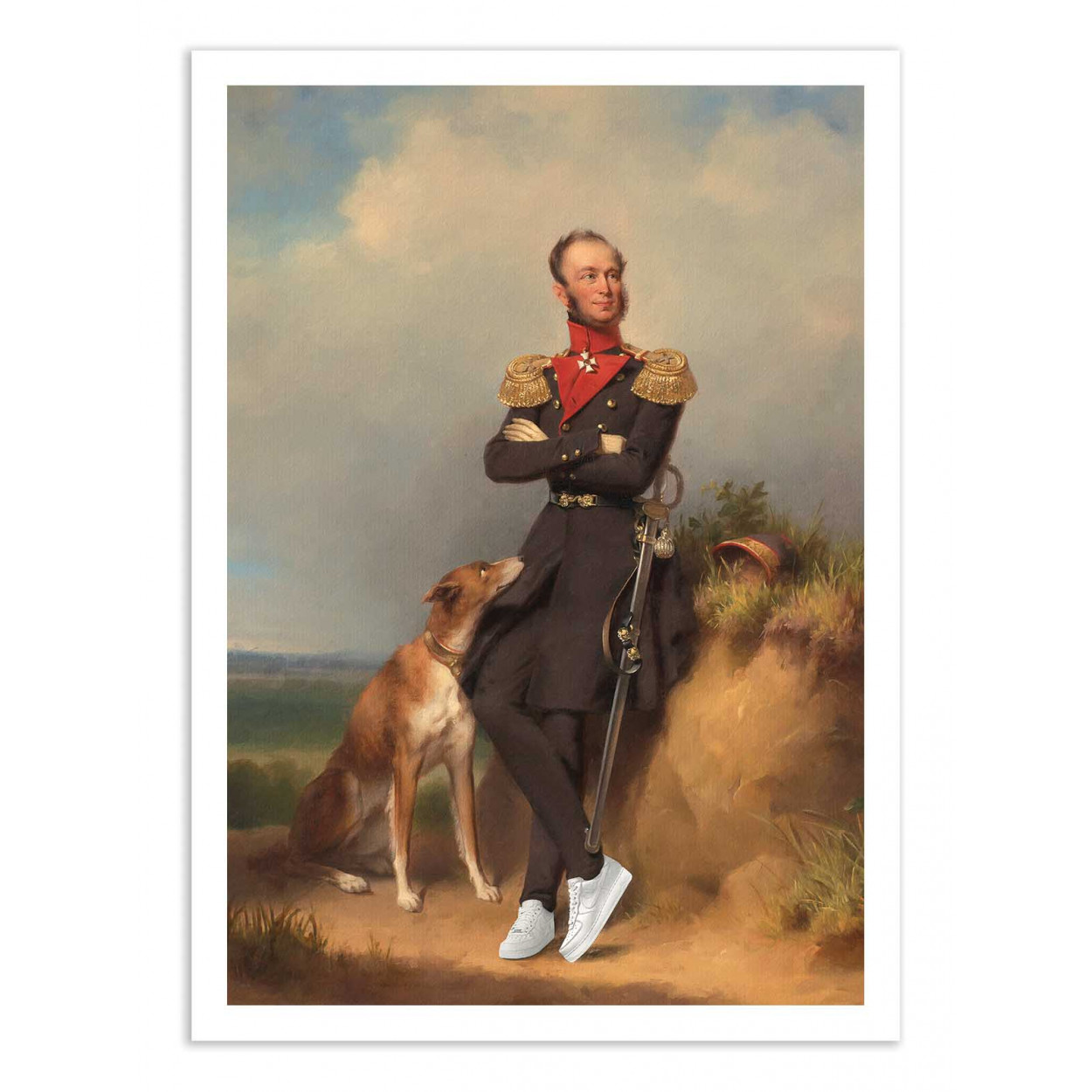 SNEAKER KING - Affiche d'art 50 x 70 cm SNEAKER KING - Affiche d'art 50 x 70 cm
