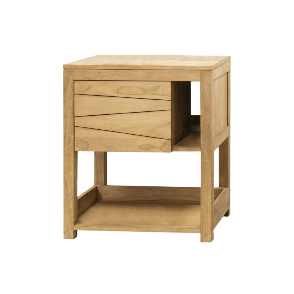 Meuble sous vasque de salle de bain en teck L67cm Meuble sous vasque de salle de bain en teck L67cm
