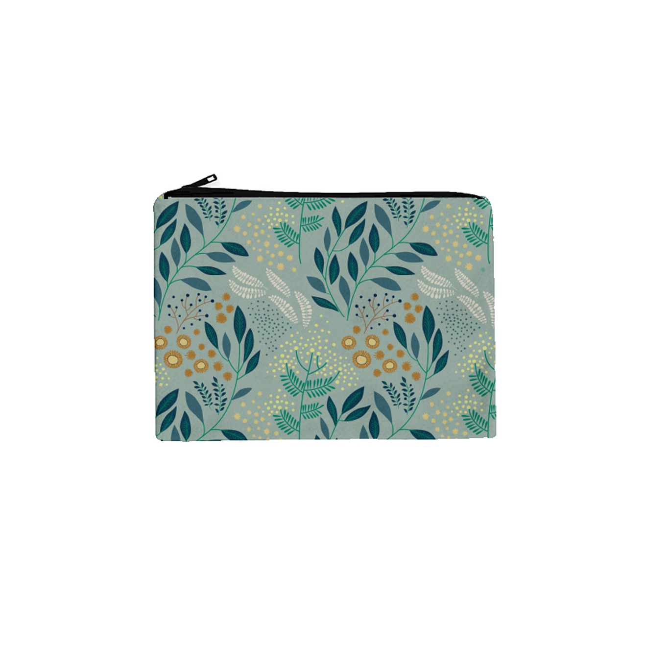 Trousse cosmetique en coton mimosa (photo) Trousse cosmetique en coton mimosa