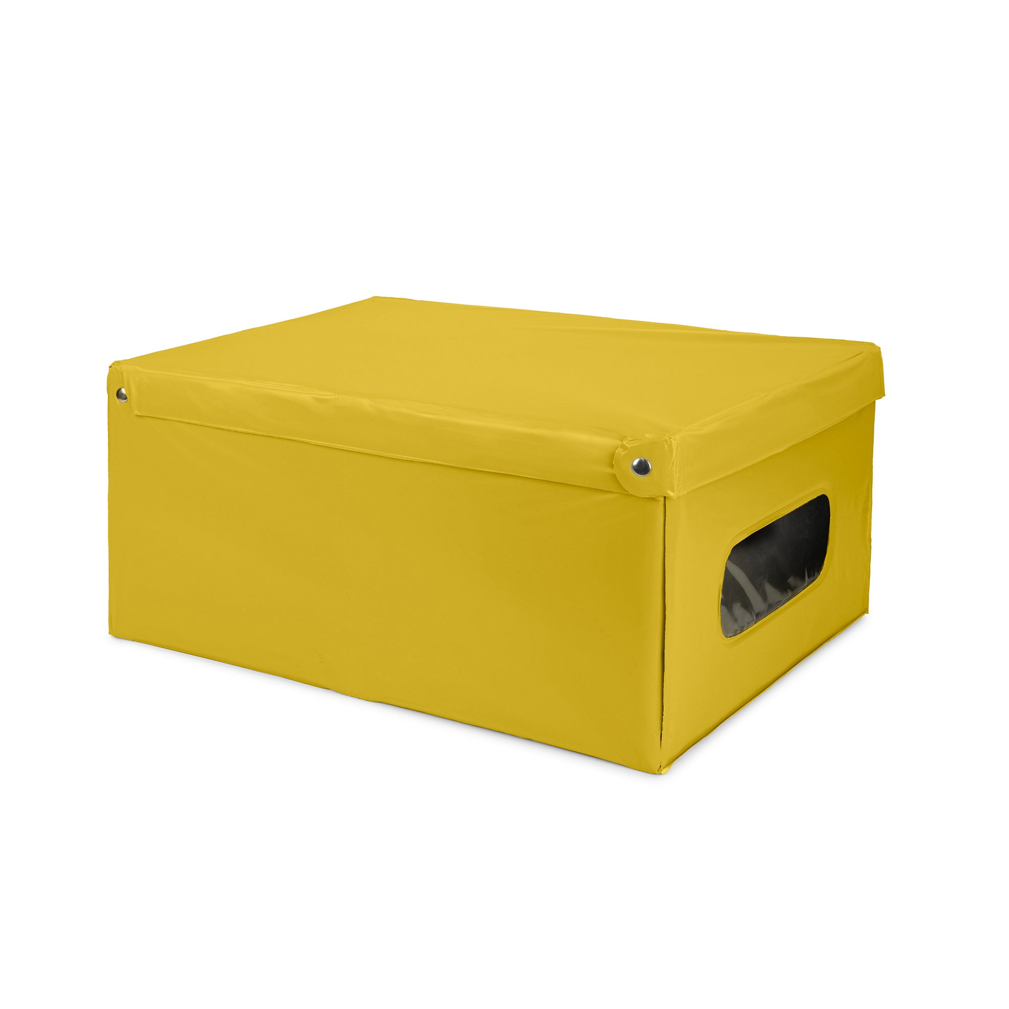 Boîte jaune en PVC 50x38cm Boîte jaune en PVC 50x38cm