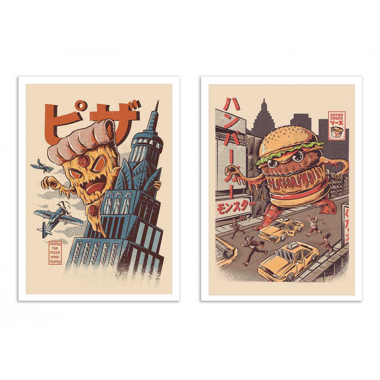 2 Affiches d'art 30 x 40 cm 2 Affiches d'art 30 x 40 cm