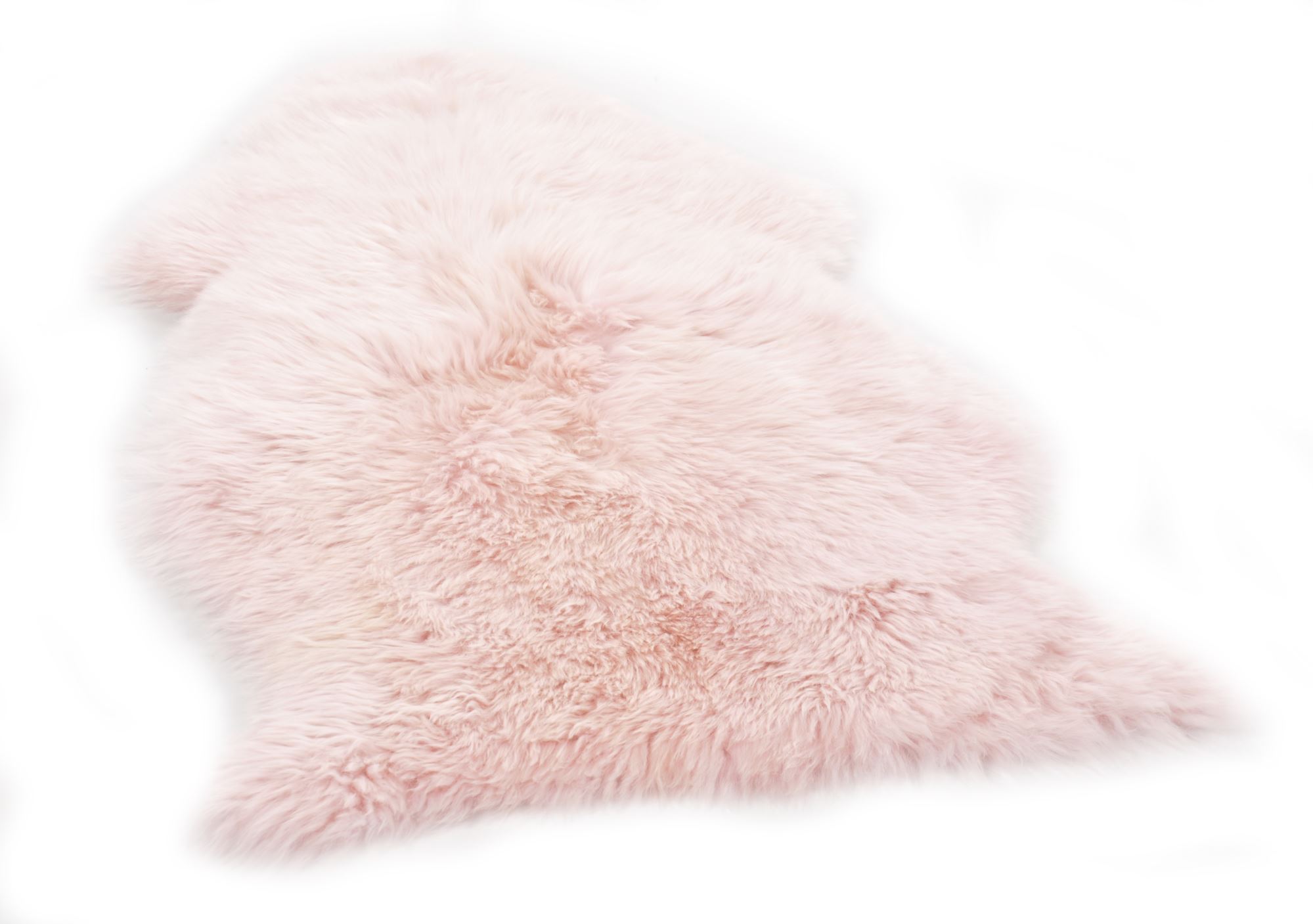 Tapis en laine d'agneau naturelle Rose clair 68x100 Tapis en laine d'agneau naturelle Rose clair 68x100