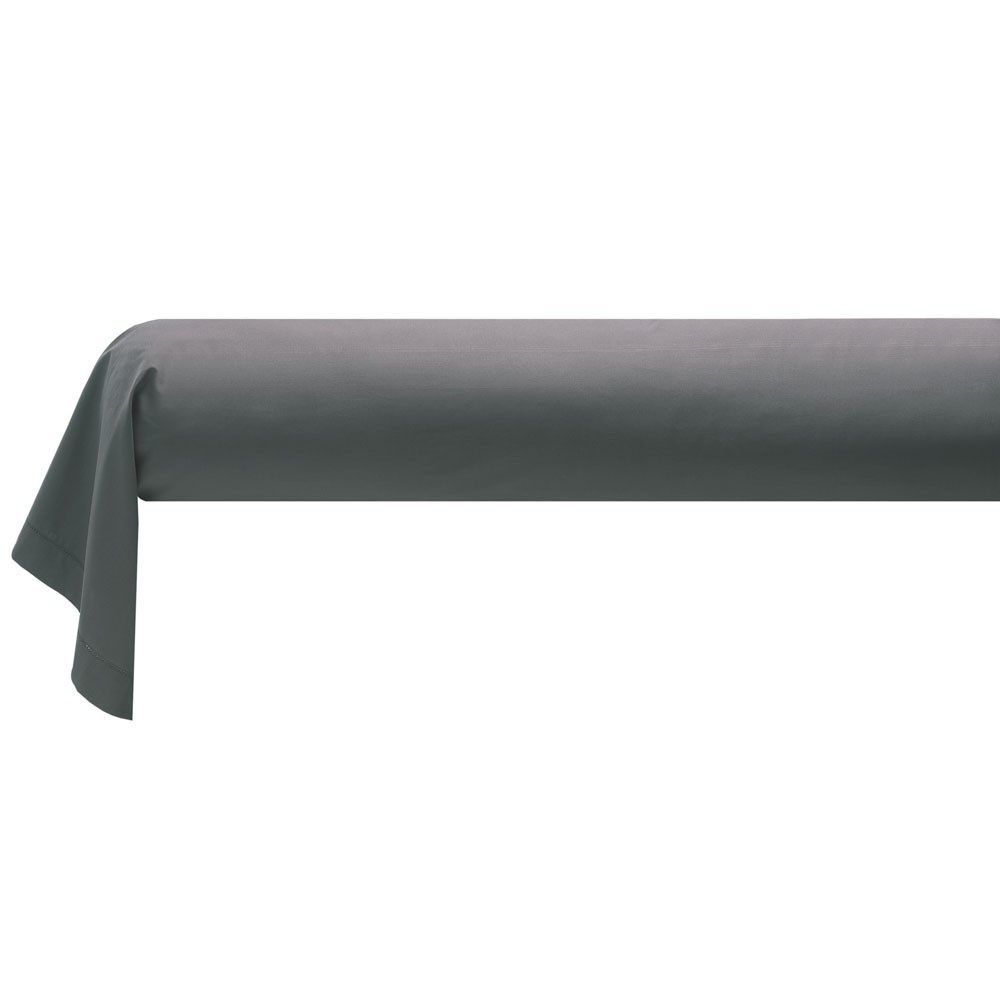 Taie d'oreiller percale Gris 85 x 210 cm Taie d'oreiller percale Gris 85 x 210 cm