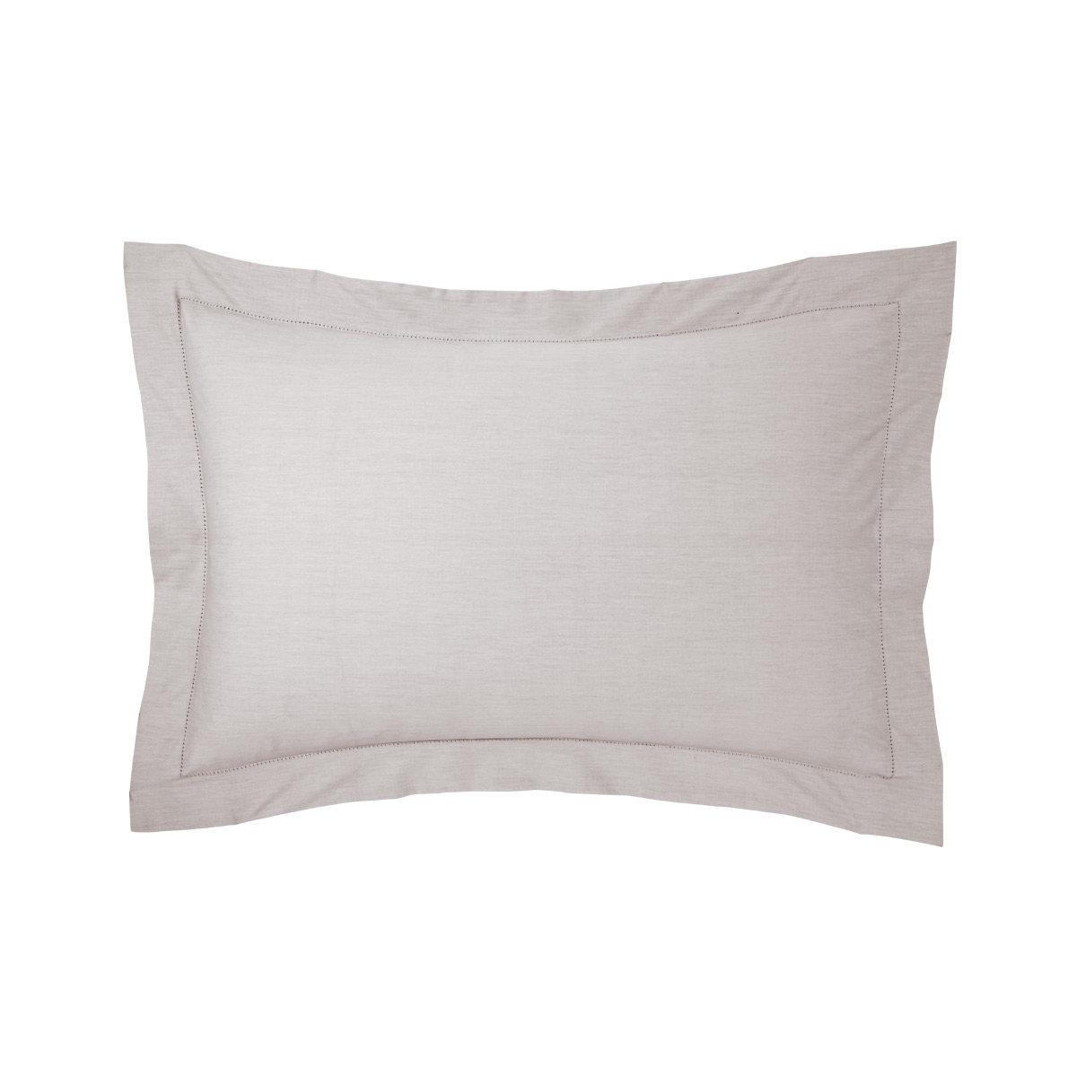 Taie d'oreiller percale Gris 50 x 75 cm Taie d'oreiller percale Gris 50 x 75 cm
