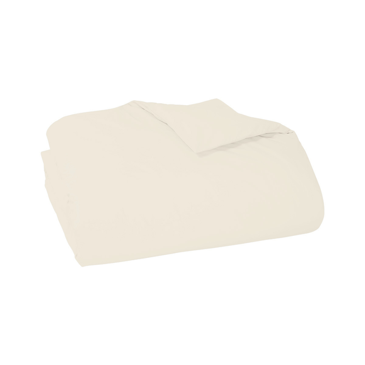 Housse de couette percale Ecru 140 x 200 cm Housse de couette percale Ecru 140 x 200 cm