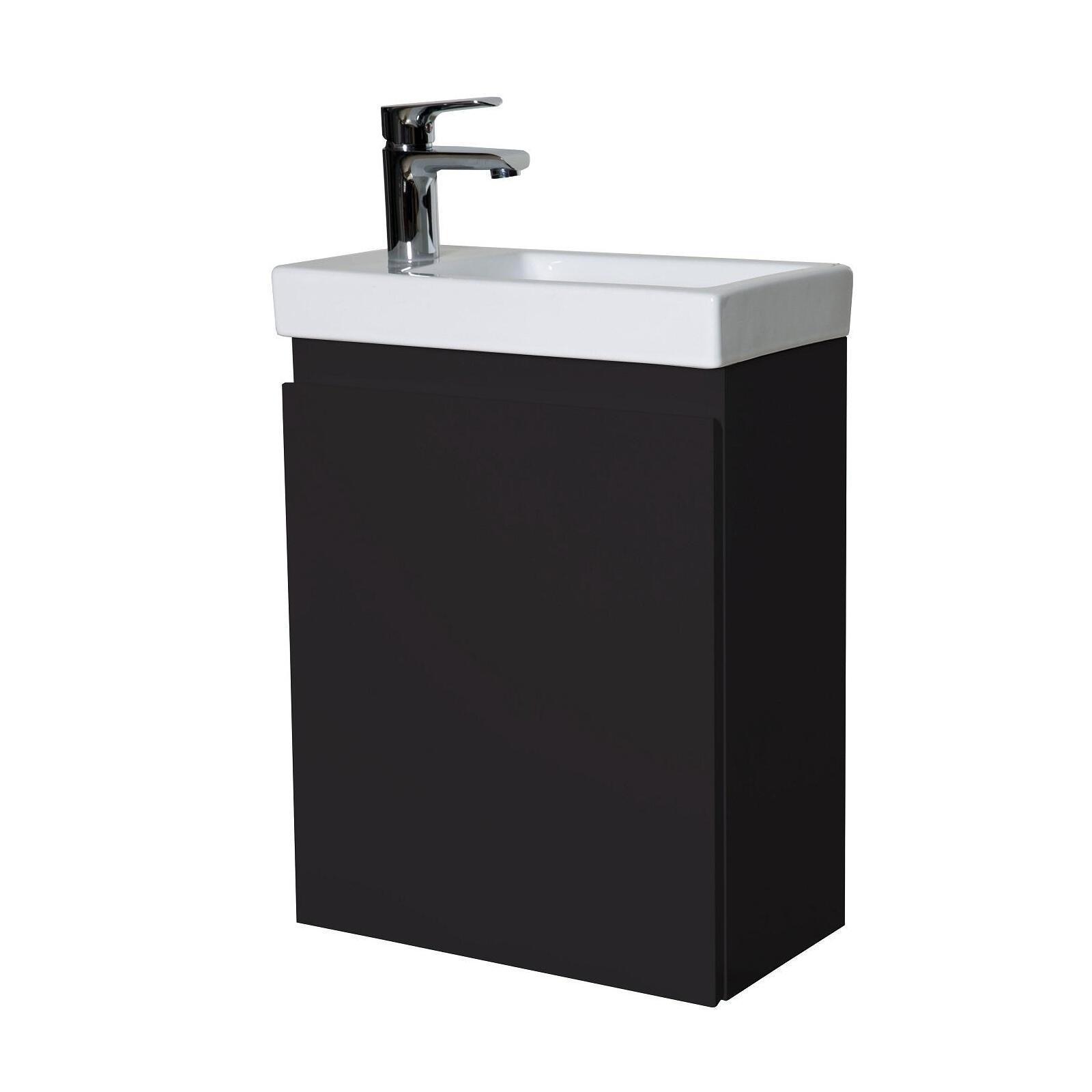 Meuble lave-mains Noir Meuble lave-mains Noir