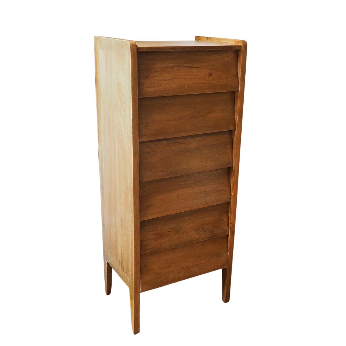 Chiffonnier 6 tiroirs bois foncé Chiffonnier 6 tiroirs bois foncé