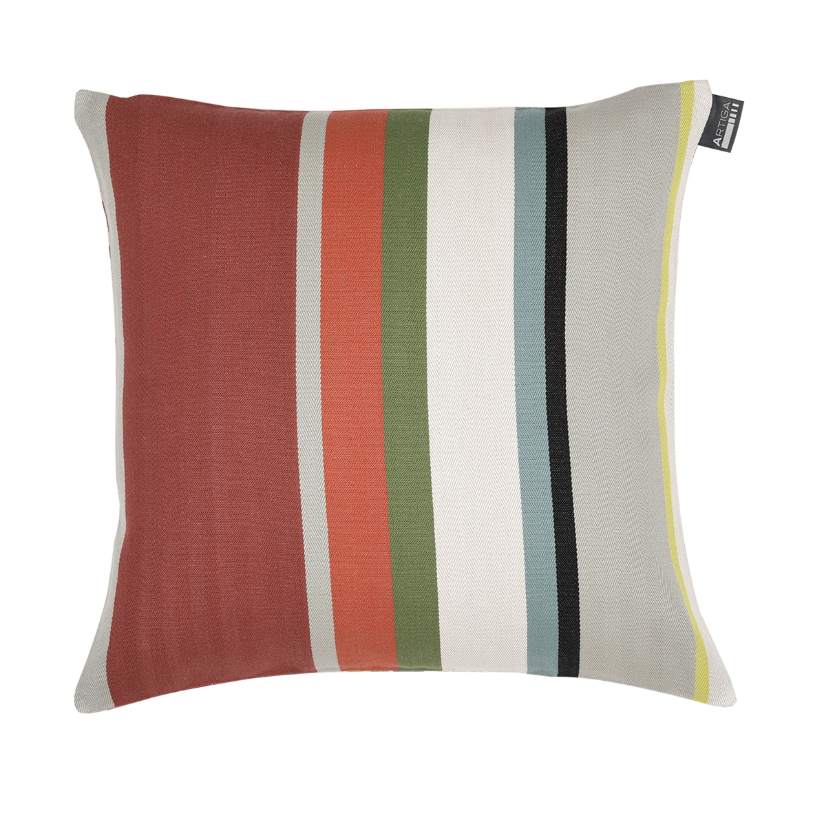 Coussin carré en coton tuile 40x40 cm (photo) Coussin carré en coton tuile 40x40 cm