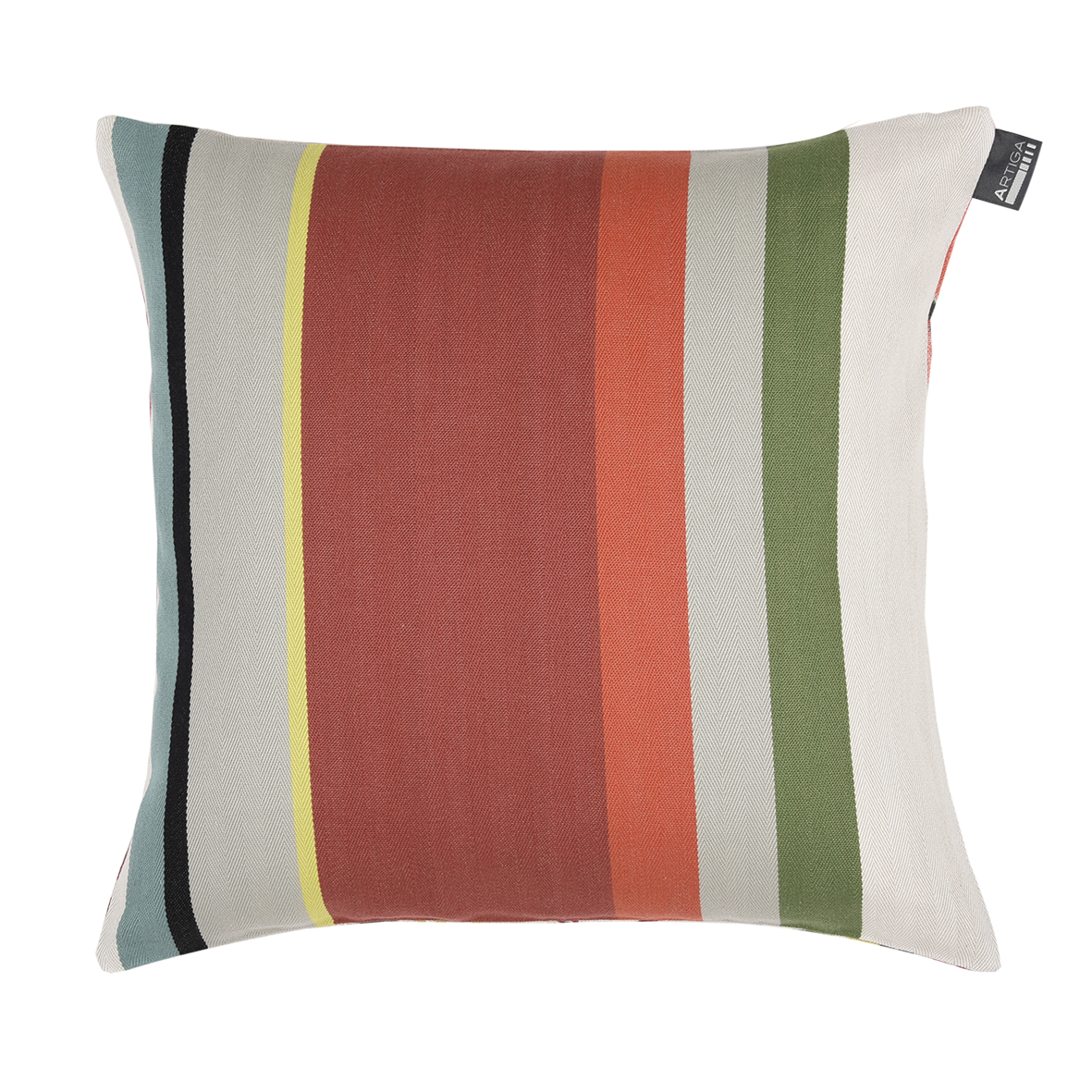 Coussin carré en coton tuile 40x40 cm (photo) Coussin carré en coton tuile 40x40 cm