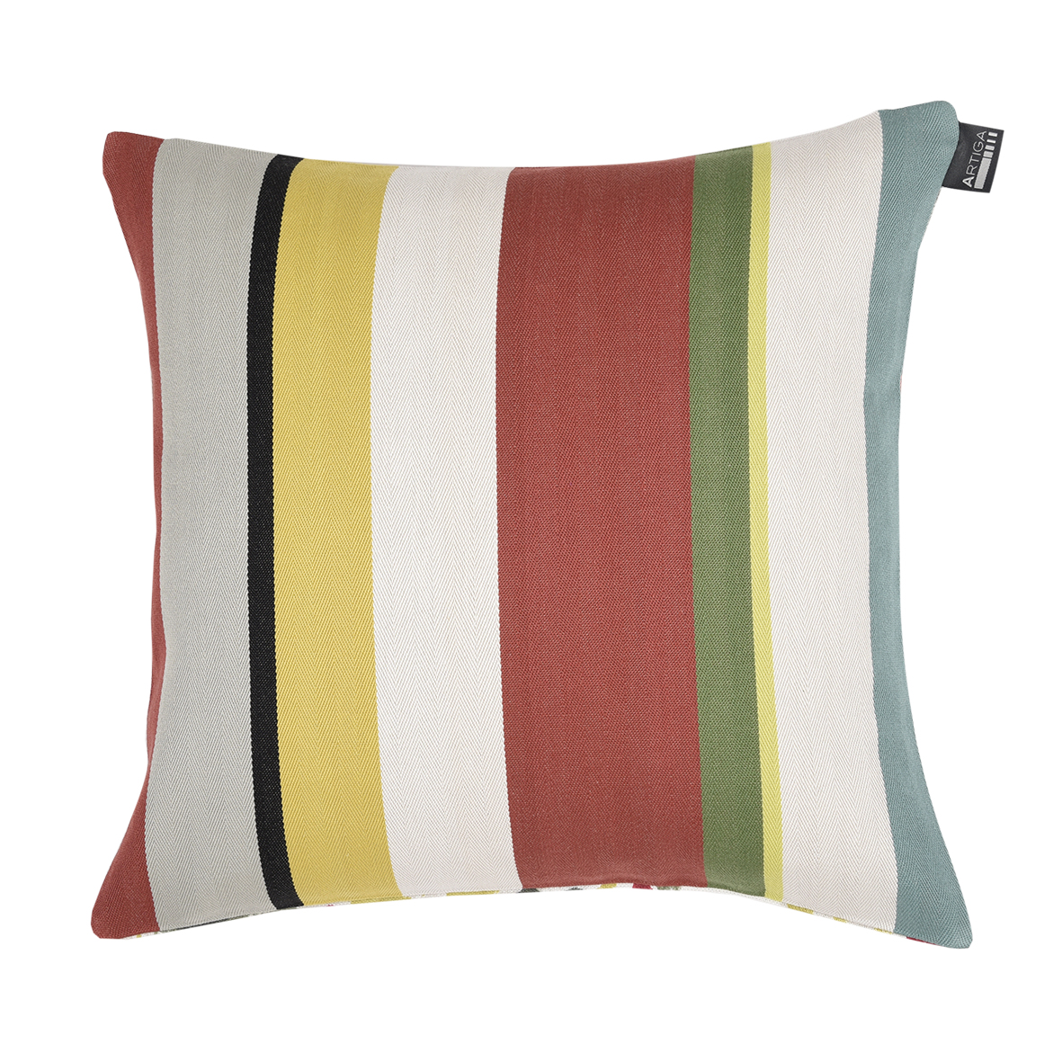 Coussin carré en coton tuile 40x40 cm (photo) Coussin carré en coton tuile 40x40 cm