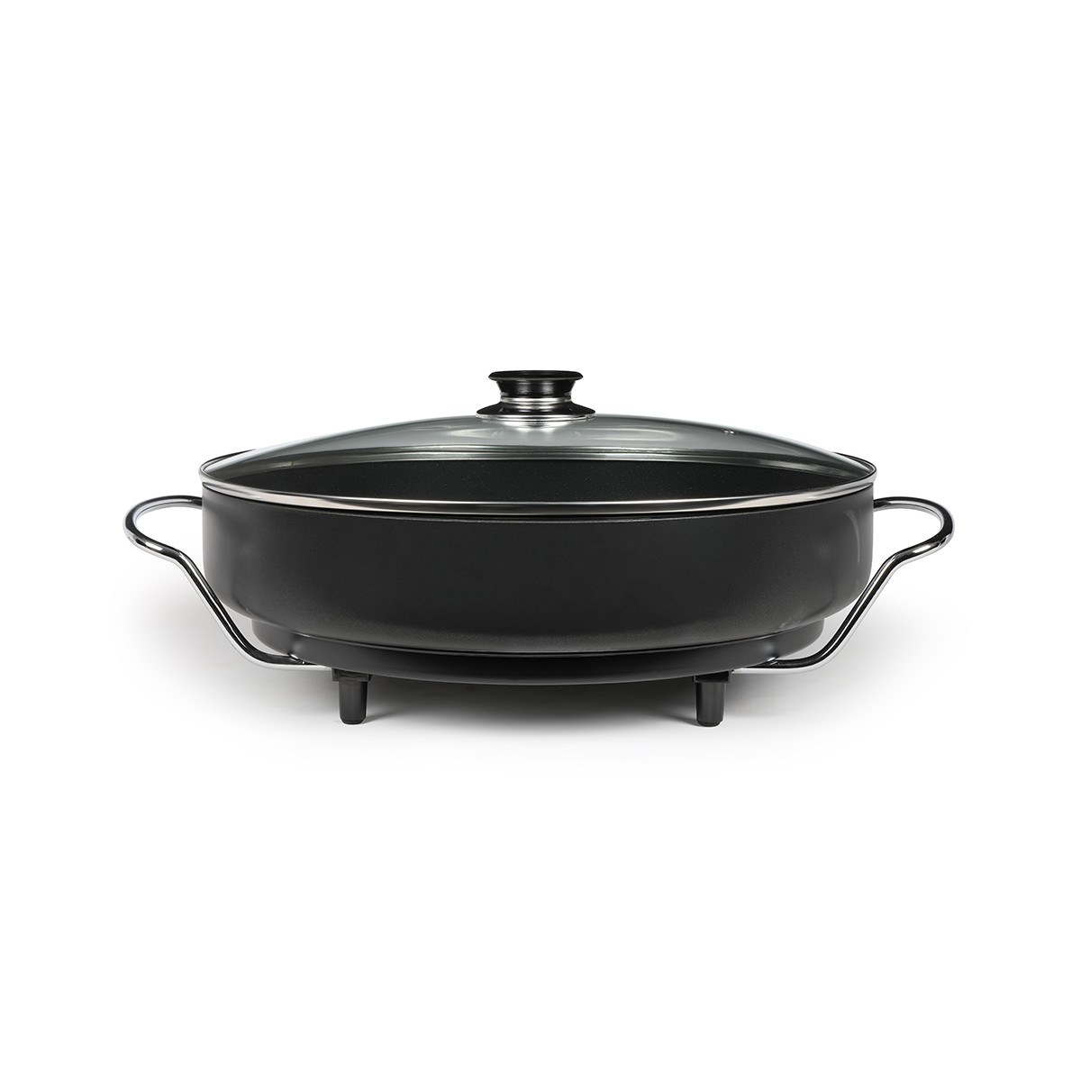Livoo Faitout electrique en Aluminium Noir Livoo Faitout electrique en Aluminium Noir