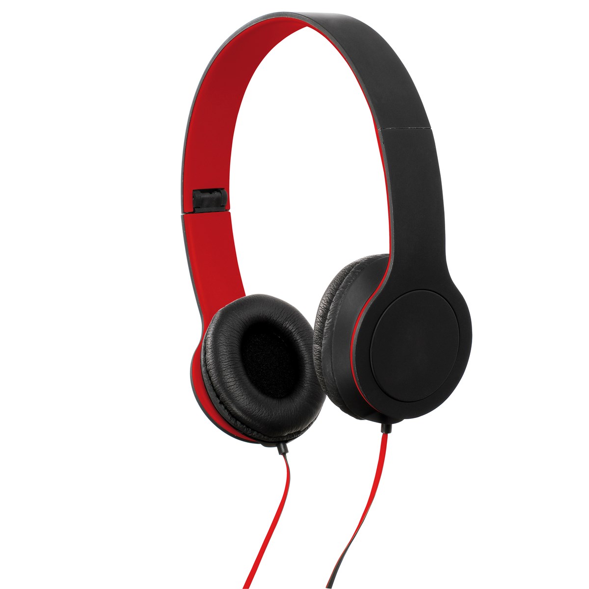 Casque stéréo Hi-Fi en plastique noir (photo) Casque stéréo Hi-Fi en plastique noir
