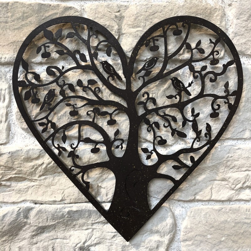 Applique murale arbre en métal marron Applique murale arbre en métal marron