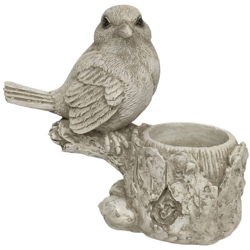 Bougeoir de table oiseau blanc Bougeoir de table oiseau blanc