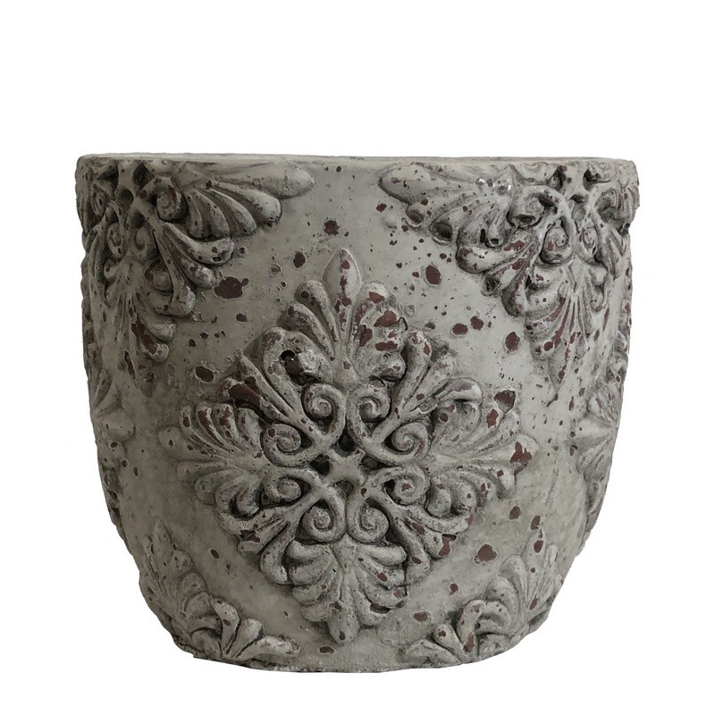 Cache pot rond terre cuite D14cm