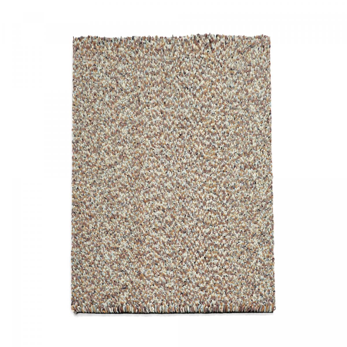 Tapis shaggy poils long en laine gris 140x200 Tapis shaggy poils long en laine gris 140x200