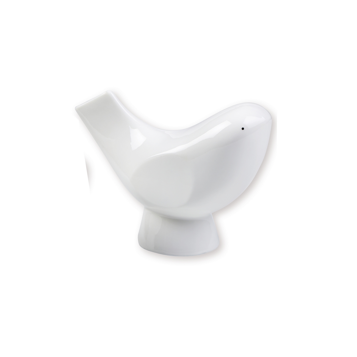 Oiseau blanc en porcelaine (photo) Oiseau blanc en porcelaine