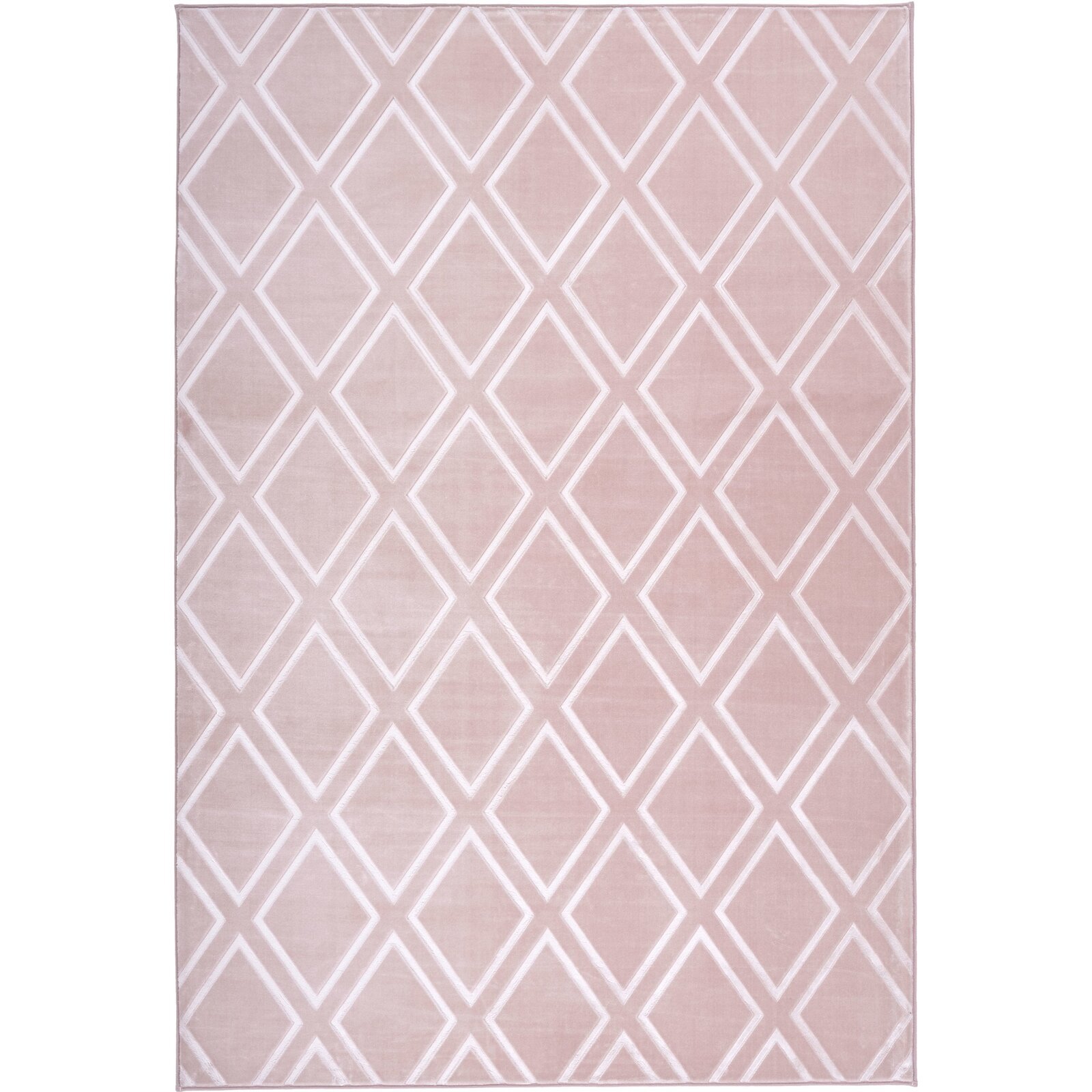 Tapis en polyester rose 80x150 Tapis en polyester rose 80x150
