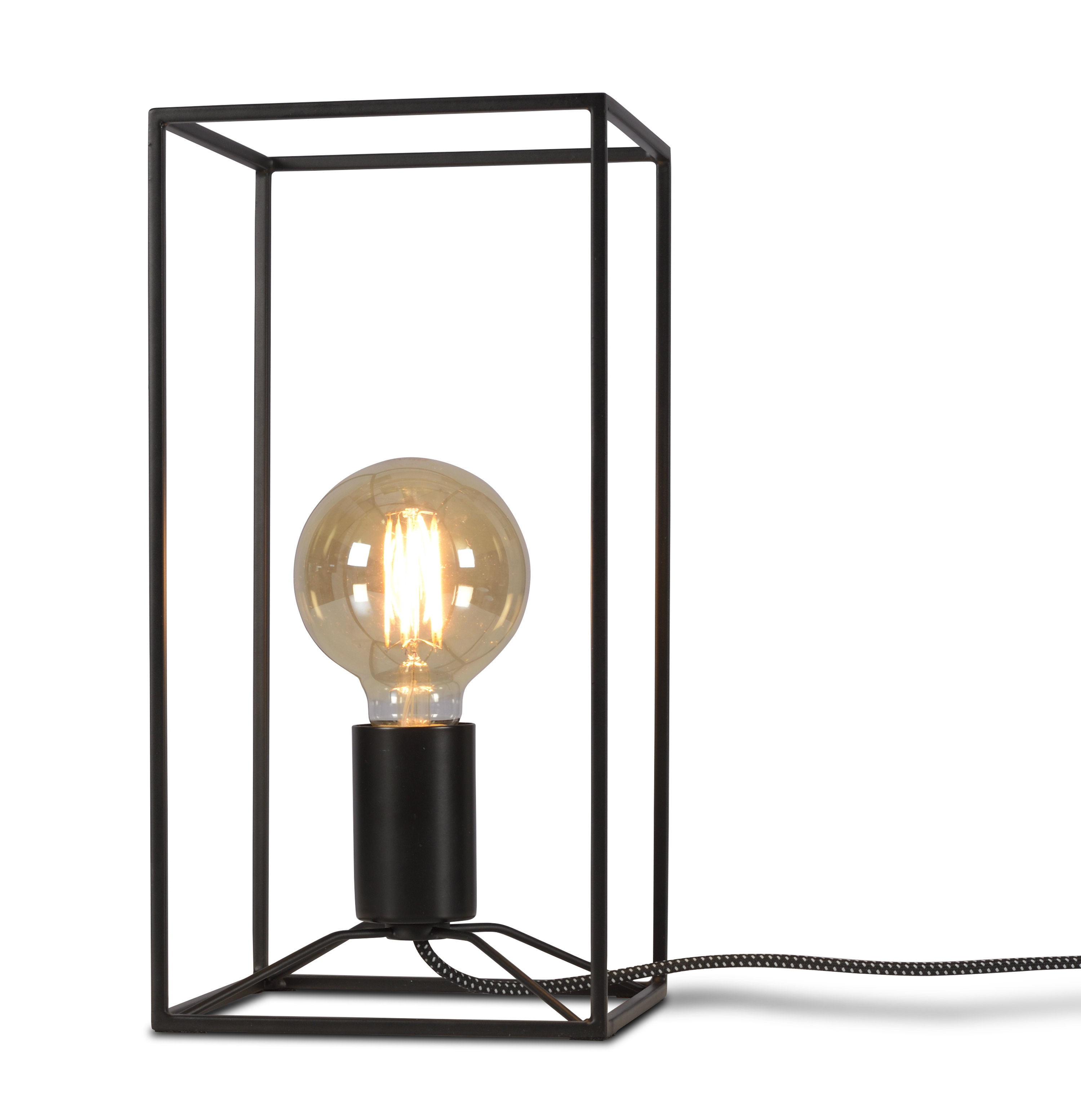 Lampe table noire H30cm Lampe table noire H30cm
