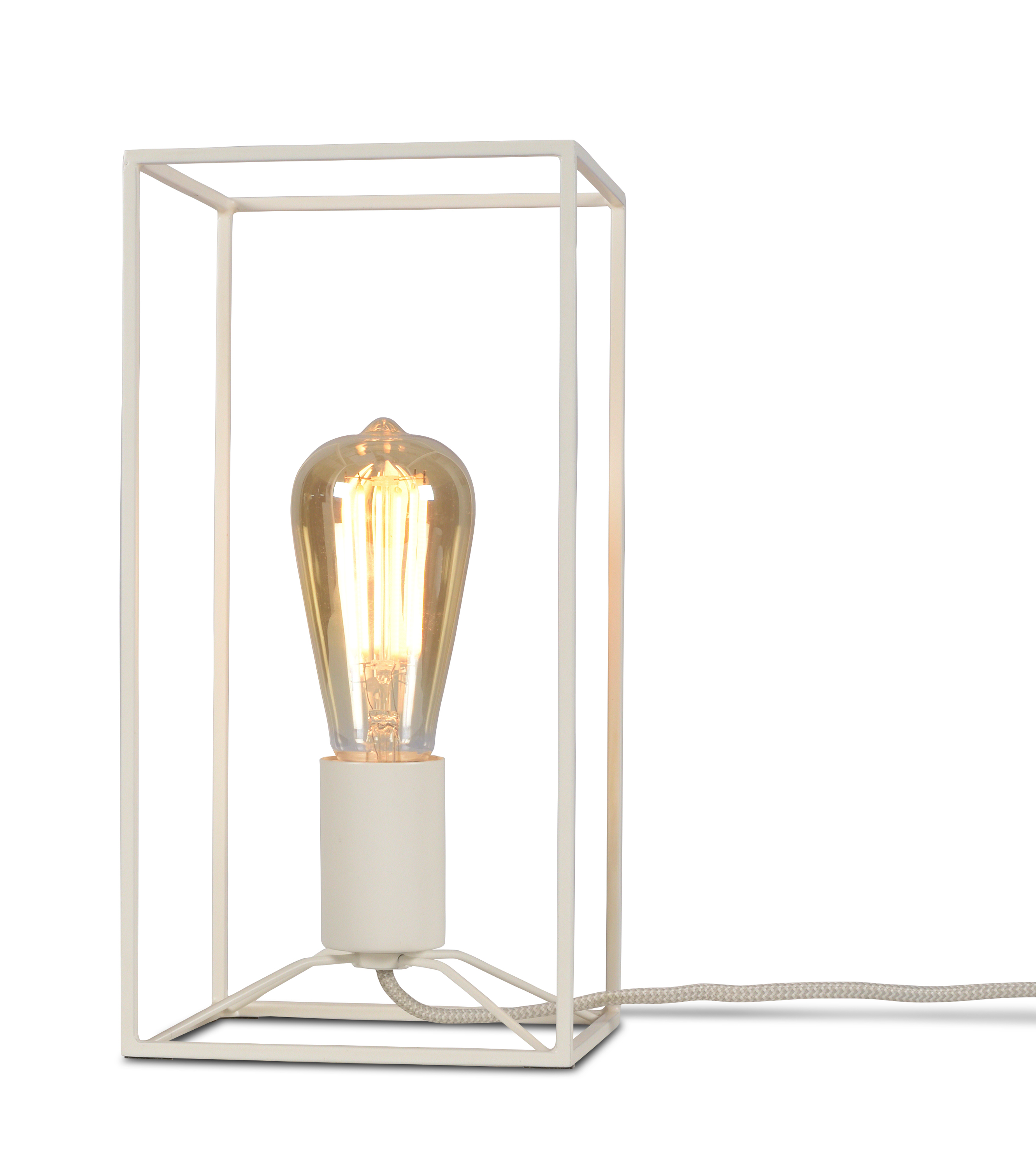 Lampe table blanche H30cm Lampe table blanche H30cm