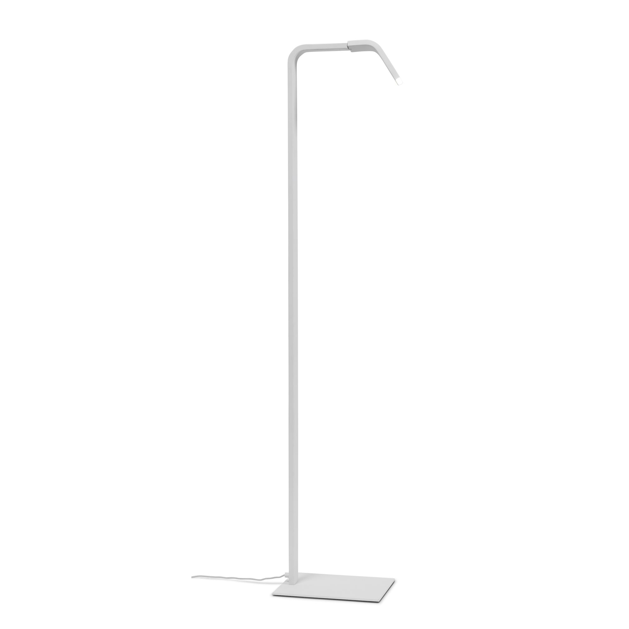 Lampadaire blanc H142cm